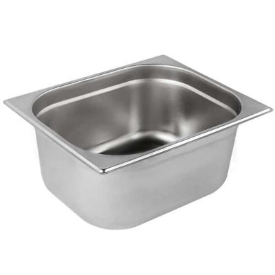 Kit 10 Cubas Gastronomica Inox Gn 1/4 X 150mm (265X162mm)