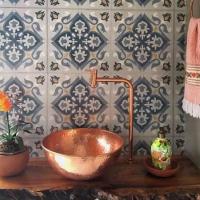 Cuba De Apoio Bojo Pia Cobre Puro Sem Alças Com Válvula 3L. - 3