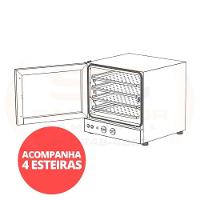 Forno Turbo Elétrico Fast Oven Prp-004 Plus Preto - Progas Digital 127v 127v - 5