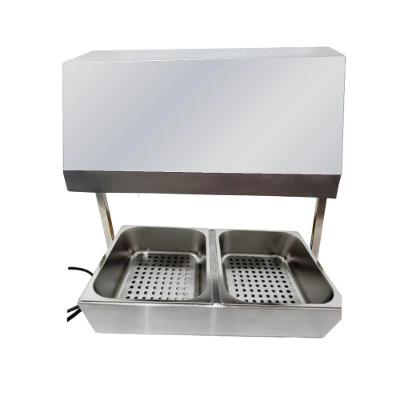 Conservador De Alimentos E Frituras 2 Cubas 500W 10Kg 220V.