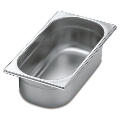 Cuba Gastronomica Inox Gn 1/3 X 100mm (325X176mm) Brasinox