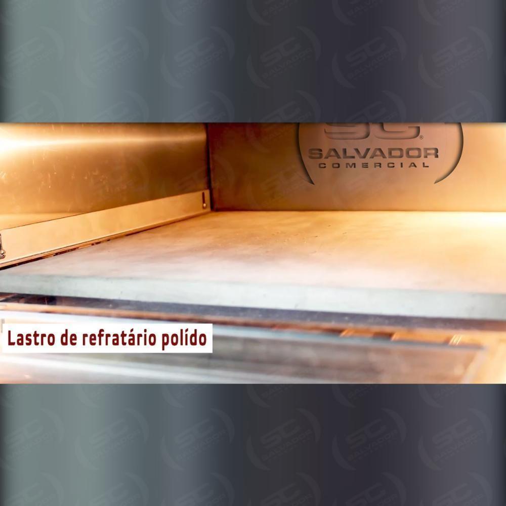 Forno De Lastro Para Pizza Digital 450 Graus Flp-400d 220v - Skymsen 220v - 2
