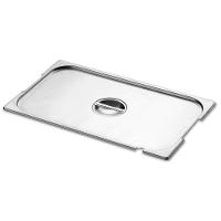 Tampa Para Cuba Gn 1/1 Tramontina Em Aço Inox Com Recorte Para Alças E Concha Tramontina
