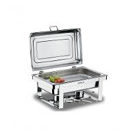 Rechaud Retangular Com Banho Maria Com Cuba 1/1 - Savoy 23 X 57 X 36 Cm - Brinox - 1