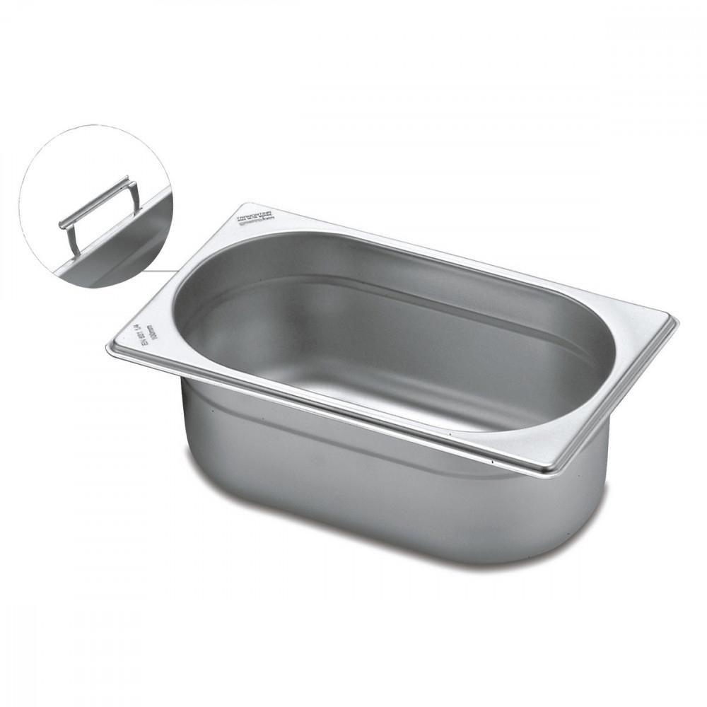 Cuba Tramontina 1/4 Aço Inox Alças Móveis Profundidade 65Mm - 2