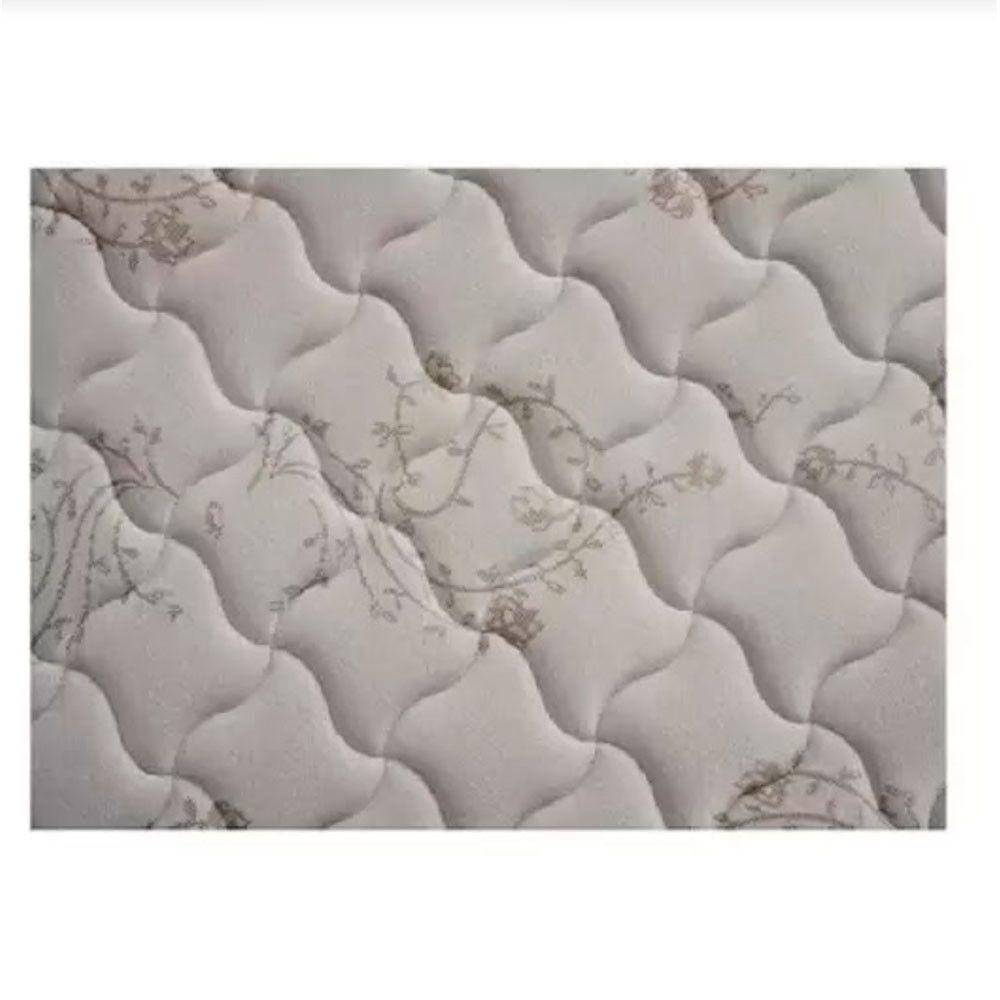 Conjunto Box Casal Queen Size Colchão Airtech Molas Ensacadas Spring Pocket Base Material Sintético Ortobom Preto E Bege - 5