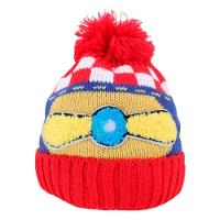 Touca Gorro Infantil Vermelha Aviador Colorida Tamanho único - 1