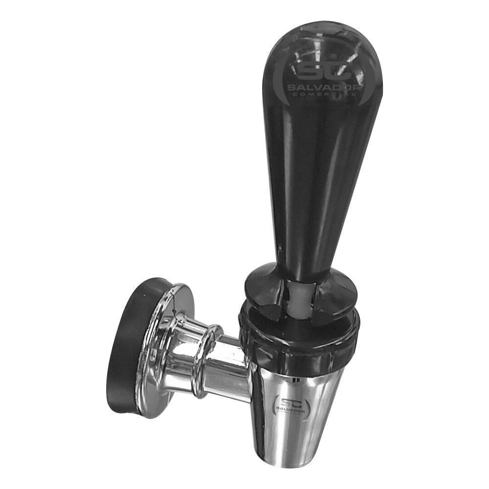 Cervejeira Expositora Porta Vidro 400l Vcce400pvpp Preta 220v Refrimate Com Chopeira 3,5l 220v - 6