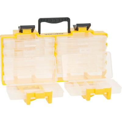 Organizador Plástico 375X115X200Mm 10 Bandejas Opv0100 - Von