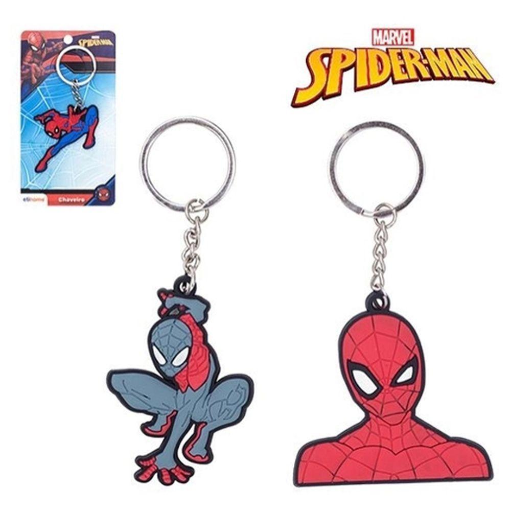 Chaveiro De Pvc Spiderman Sortido - Etitoys - 1