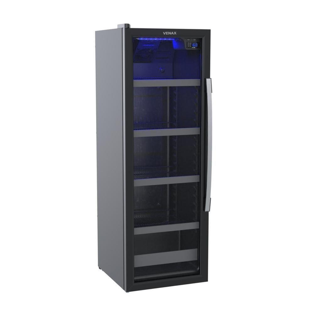 Cervejeira Expositora 200l Blue Light Porta De Vidro Invertida Expvqbl200pi 220v - Venax 220v - 1