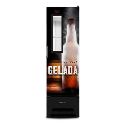 Cervejeira Expositor Vertical Porta Sólida 287 Litros VN28FP Optima Adesivada 110V Metalfrio