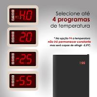 Cervejeira Expositora Porta Sólida 400l Vcc400s Preta 220v Refrimate Com Chopeira 3,5l 220v - 2