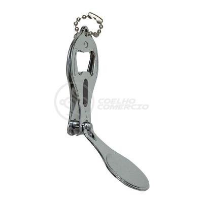 Kit 10 Cortador De Unha Aço Abridor De Garrafa Chaveiro