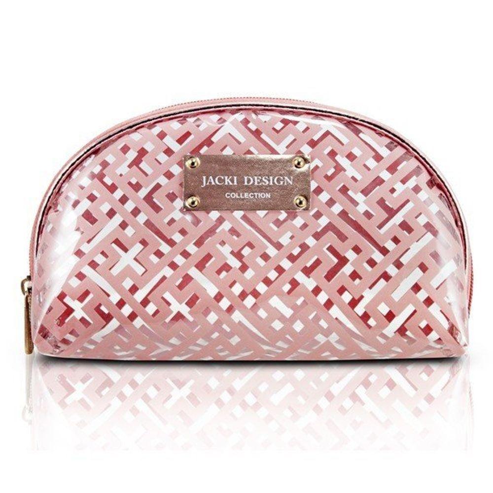 Necessaire Meia Lua Diamantes Jacki Design Rosa - 6