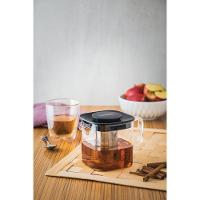 Bule Para Chá Tramontina Em Vidro E Aço Inox Com Infusor 600 Ml Tramontina