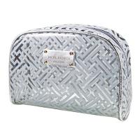 Necessaire Retangular Diamantes Jacki Design Cinza Claro - 9