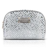 Necessaire Retangular Diamantes Jacki Design Cinza Claro - 11