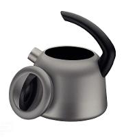 Chaleira Em Alumínio Com Revestimento Interno E Externo Starflon Max Grafite 2,2 L - 2