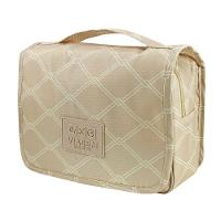 Necessaire Com Gancho Para Viagem Estampa Listrada Jacki Design Creme