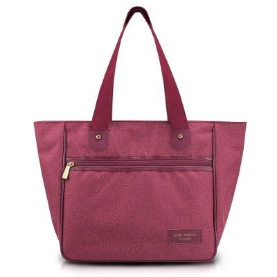 Bolsa Shopper Jacki Design - Joy Vermelho Escuro