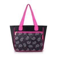 Bolsa Shopper Classic Jacki Design Preto - Ameba - 1