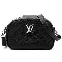 Bolsa Transversal Feminino Com 2 Zíperes Detalhes Em Costura E Metal - 1