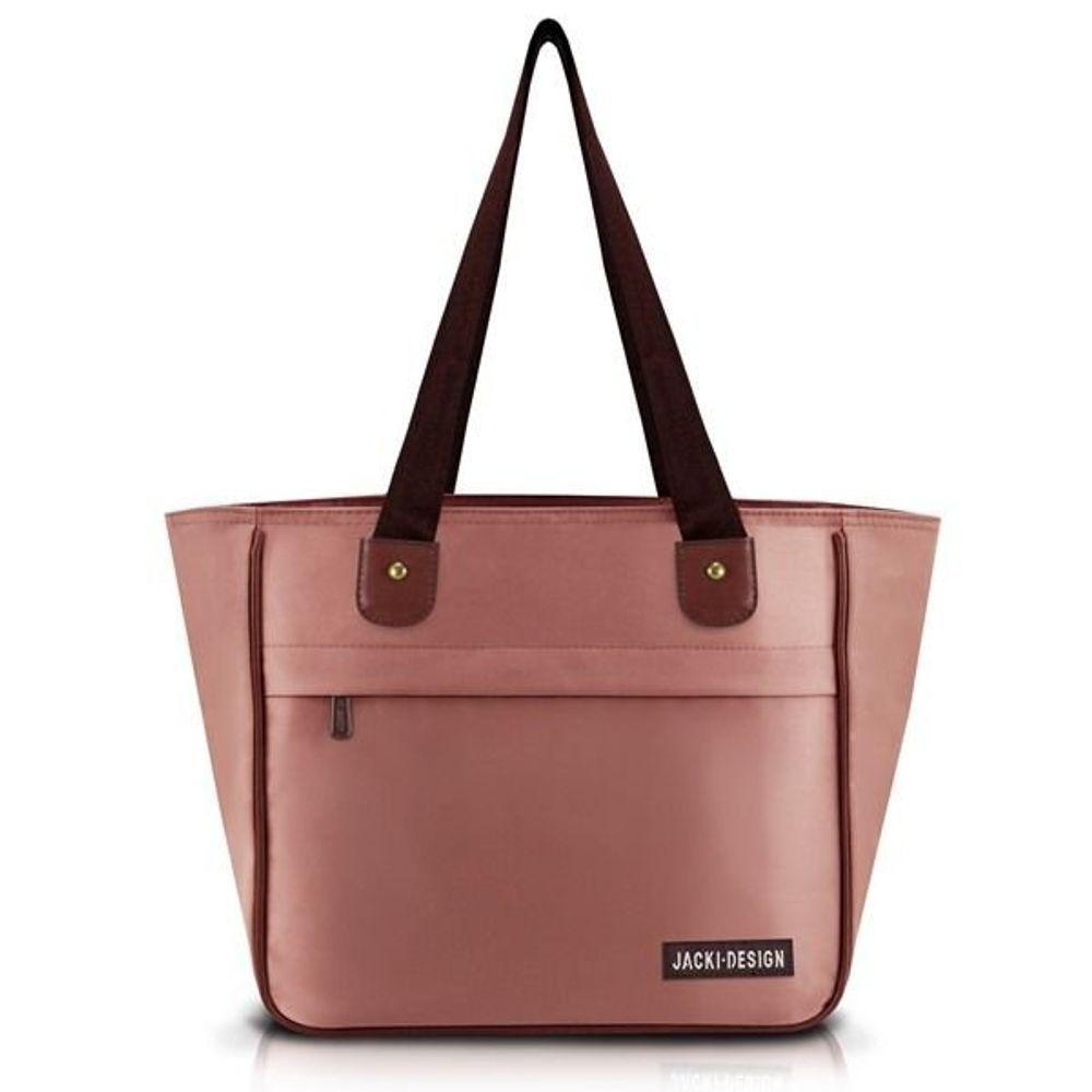 Bolsa Shopper Essencial Iii Jacki Design Rosa - 1