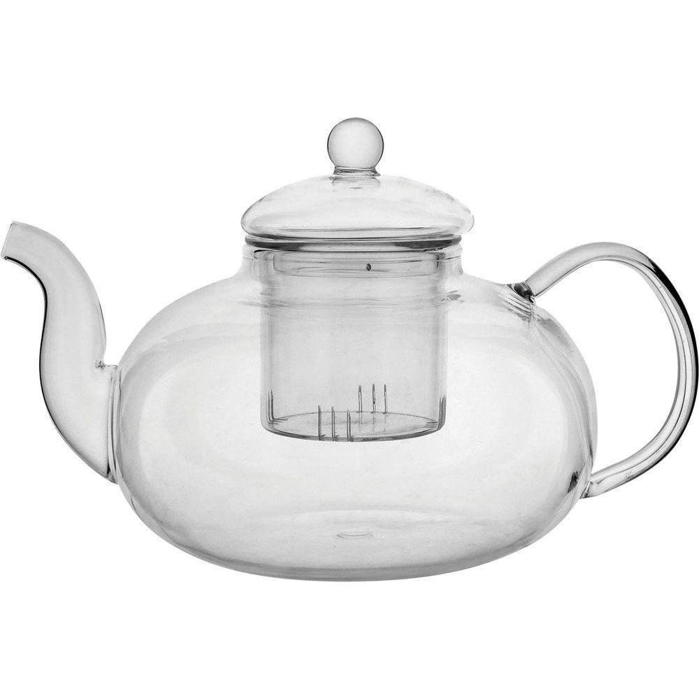Clear Chaleira 17X15X23Cm 1,2L Borosilicato Transp Com Infusor - 1