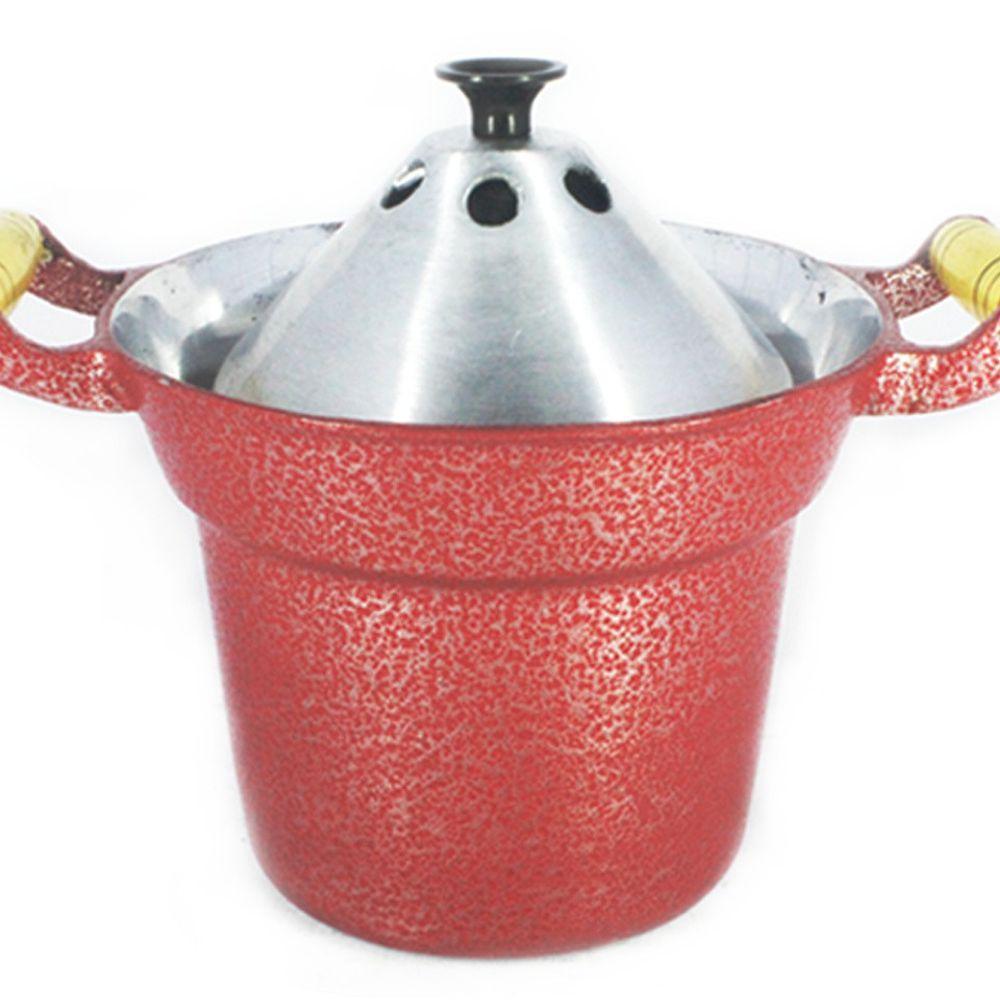 Fervedor Inderramável Alumínio Fundido Craqueado 5 Litros - 1