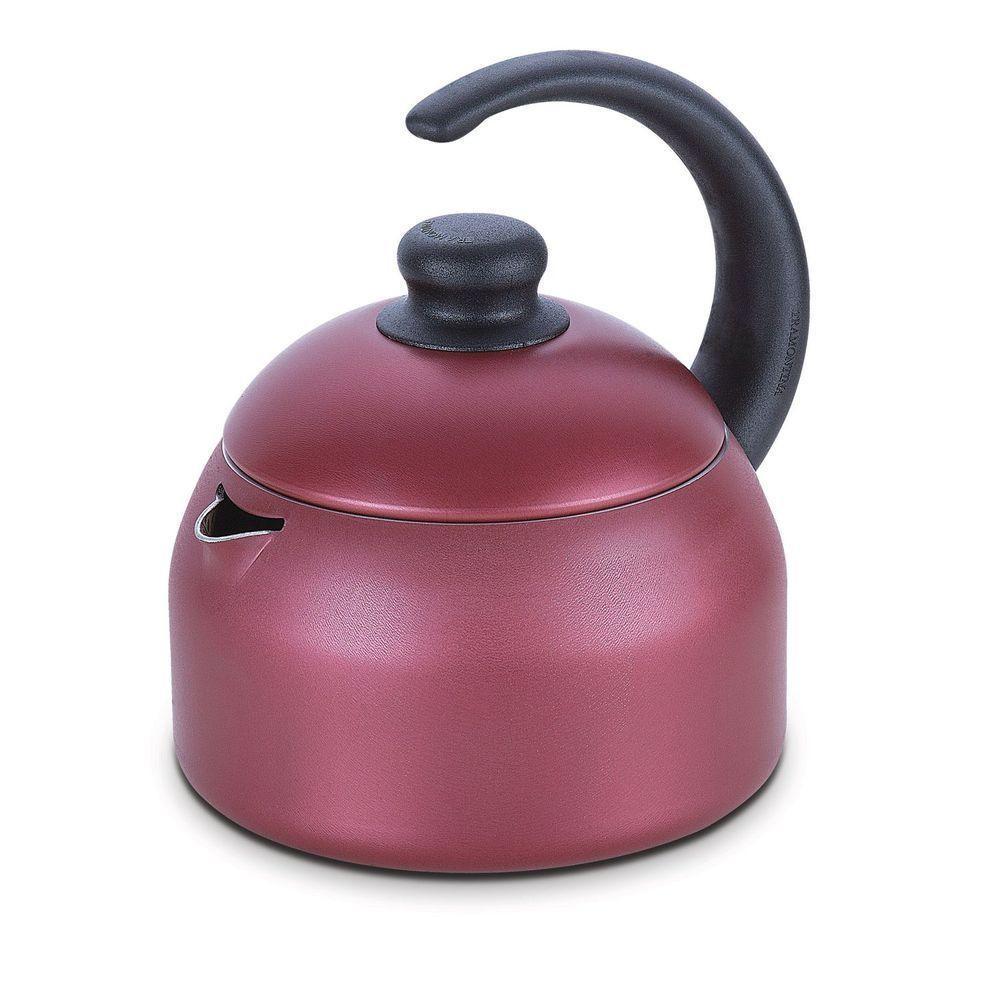 Chaleira De Alumínio Paris Tramontina Com Revestimento Antiaderente Vermelha 19cm Tramontina - 1