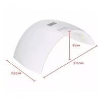 Cabine Led Uv 24W Bivolt Sun 9S Digital Gel Acrígel Fibra - 5