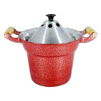 Fervedor Inderramável Alumínio Fundido 5 Litros Vermelho - 1