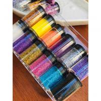 Glitter Flocado Com 12 Unidades Para Decoração De Unhas Novo - 1