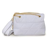 Bolsa Pequena Elegante Feminina Com Alça Transversal Detalhe De Corrente - 3