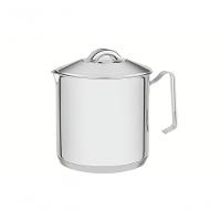 Fervedor Solar Aço Inox Fundo Triplo com Tampa 14Cm 2L - 1