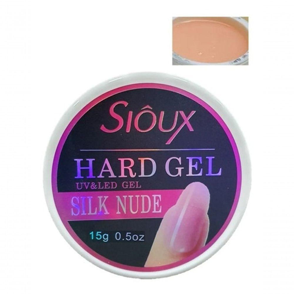 Kit 5 Geis Sioux Hard 15G Uv Led Alongamento Unhas Acrigel - 1