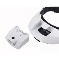Super Lupa De Cabeça Com Led Profissional 2leds +5 Lentes - 3