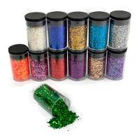 Glitter Encapsulado Flocado Unha 12 Cores Encapsulamento - 1