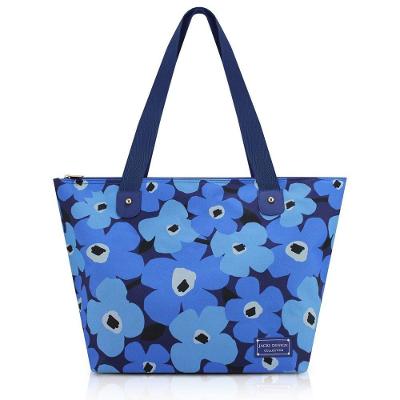 Bolsa De Ombro Papoula Jacki Design Azul