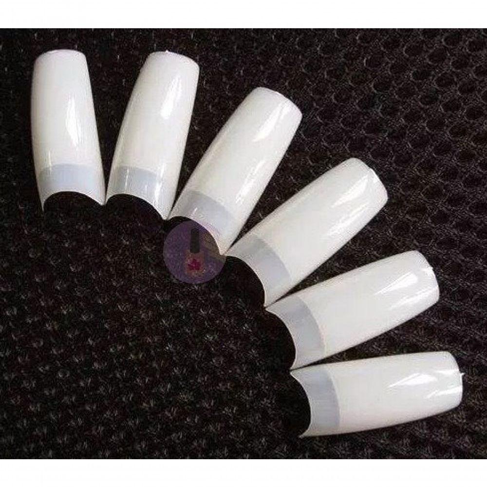 Kit Cola Unhas Postiças Alicate 100 Unhas Tips Acrigel Gel - 2