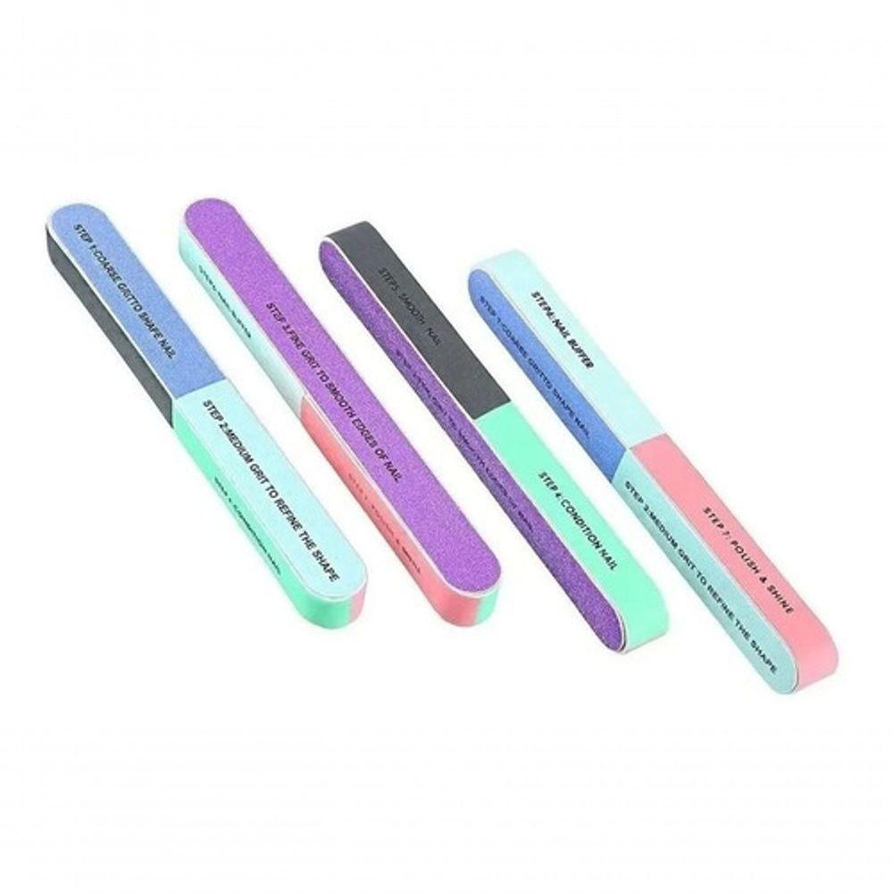 Lixa Polidora Bloco P/ Unhas - 7 Steps Faces Unha Acrigel - 2