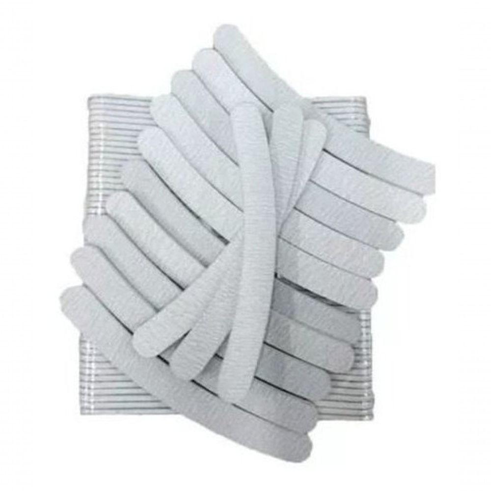 Kit 10 Lixas Bananas P Unhas Gel Porcelana Acrigel Acrilico. - 3