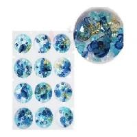 Kit 12 Pedra Cristal Brilho Unhas Arte Folha Ouro Decoração - 3