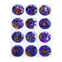 Kit 12 Pedra Cristal Brilho Unhas Arte Folha Ouro Decoração - 4