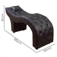 Maca Estofada Para Clínica De Estética Facial Com Capitonê Marrom Material Sintético