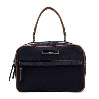 Bolsa Transversal Casual Feminino Com Zíperes Detalhe Costura E Alça Ajustavel - 2