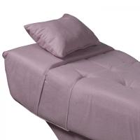 Maca Estofada Para Clínica De Estética Facial Com Capitonê Andressa Lilas Veludo Speciale Home Lilás - 7