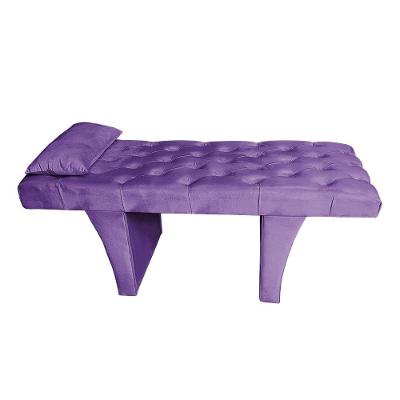 Maca Estética Reta Capitonê 0,60m Sophia Veludo Roxo - Pallazio