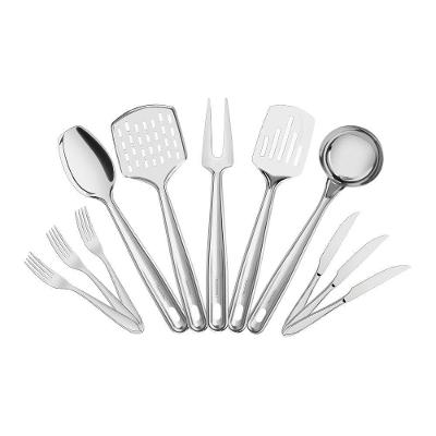 Conjunto de Talheres Laguna para Mesa em Aço Inox 60 Peças com Utensílios Tramontina